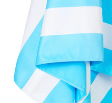 Load image into Gallery viewer, Cabana Beach Towel- Tulum Blue
