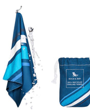 Load image into Gallery viewer, Cooling Sports Towel- Rapid Navy