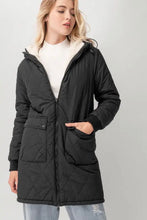 Load image into Gallery viewer, Jecin Long Line Reversible Coat