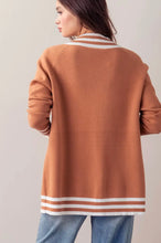 Load image into Gallery viewer, Melissa Varsity Button Cardigan