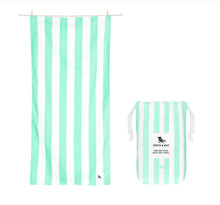 Load image into Gallery viewer, Cabana Beach Towel- Narrabeen Green