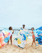 Load image into Gallery viewer, Street Art Beach Towel- My Muse