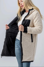 Load image into Gallery viewer, Jecin Long Line Reversible Coat