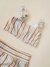 Load image into Gallery viewer, Strap Bandeau Bikini Set