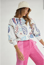 Load image into Gallery viewer, Living with the Palms 3/4 Sleeve Crew