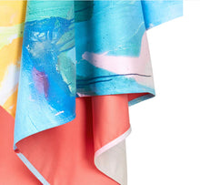 Load image into Gallery viewer, Street Art Beach Towel-Life Unfolding