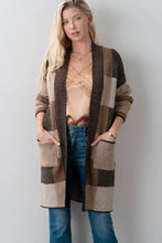 Load image into Gallery viewer, Ashley Color Block Cardigan