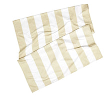 Load image into Gallery viewer, Cabana Beach Towel- Beige