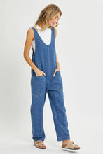 Load image into Gallery viewer, One-And-Done Denim Jumpsuit
