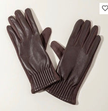 Load image into Gallery viewer, Shelly Vegan Leather Gloves
