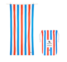 Load image into Gallery viewer, Cabana Beach Towel- Poolside Parties
