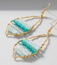 Load image into Gallery viewer, Tear Drop Beaded Earring
