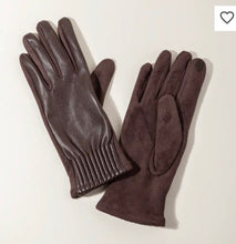 Load image into Gallery viewer, Shelly Vegan Leather Gloves
