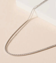 Load image into Gallery viewer, Layered Flat Chain Necklace
