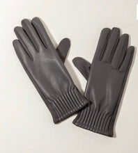 Load image into Gallery viewer, Shelly Vegan Leather Gloves
