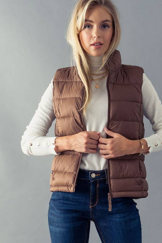 Brooke Quilted Puffer Vest