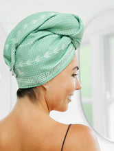 Load image into Gallery viewer, Hideaway Joshua Tree Waffle Knit Hair Wrap
