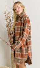 Load image into Gallery viewer, Whitney Long Line Button Flannel
