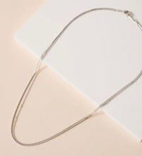 Load image into Gallery viewer, Layered Flat Chain Necklace
