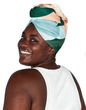 Load image into Gallery viewer, Retreat Congo Canopy Waffle Knit Hair Wrap
