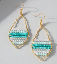 Load image into Gallery viewer, Tear Drop Beaded Earring
