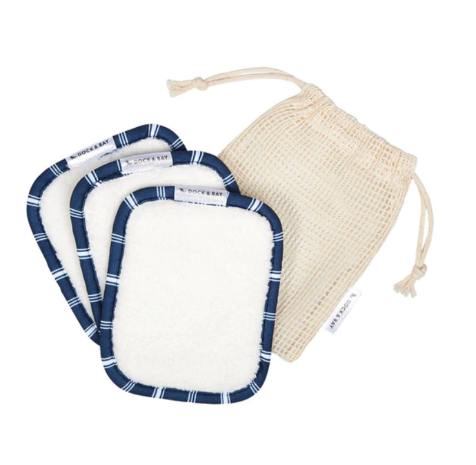 Makeup Remover Pads-Navy