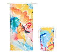 Load image into Gallery viewer, Street Art Beach Towel-Life Unfolding
